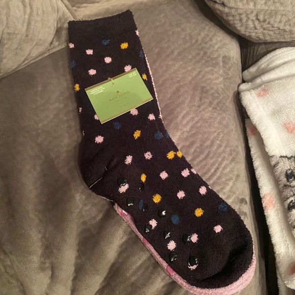 Kate spade fuzzy socks - Picture 1 of 3